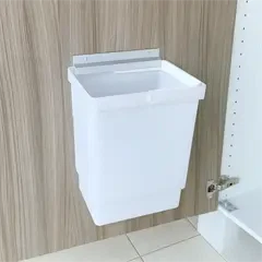 Eico affaldsspand 10L + ophængsbeslag til bred montering